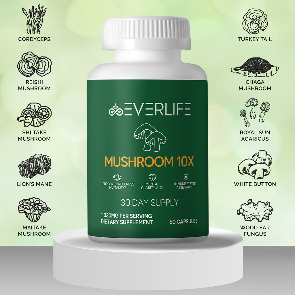 Mushroom 10x